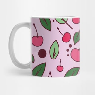 Delicious cherries pattern Mug